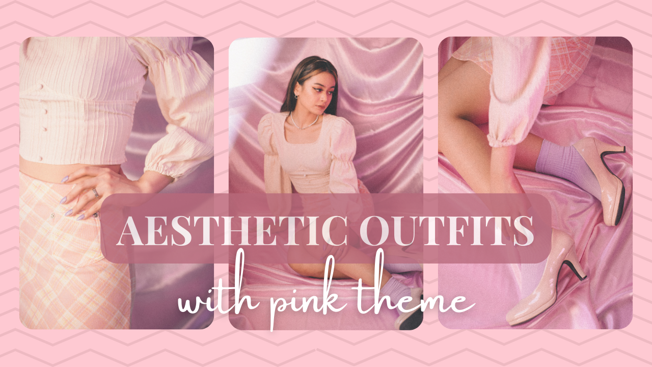 Aesthetic Outfit With Pink Theme